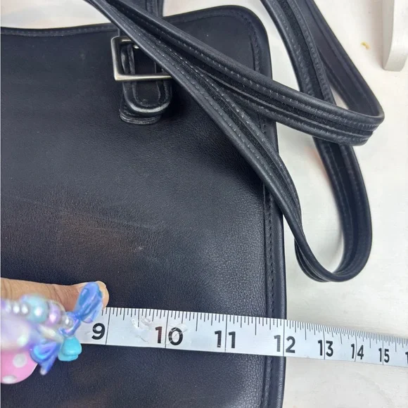 Coach Vintage Legacy Compartment Tote 9163 (Purse Shoulder Bag) Black Leather - Picture 8 of 9